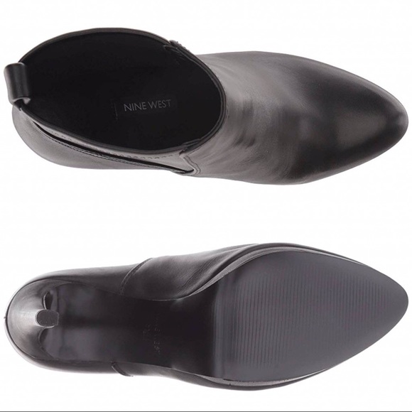 new ✪ Nine West ✪ Quillin Stiletto Bootie ✪ Black - Picture 5 of 8
